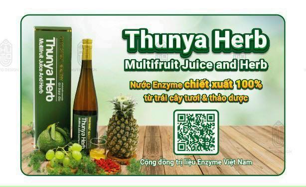 Thunya Herb - Nước Enzyme 100% Chiết Xuất từ Hoa Quả và Thảo Dược