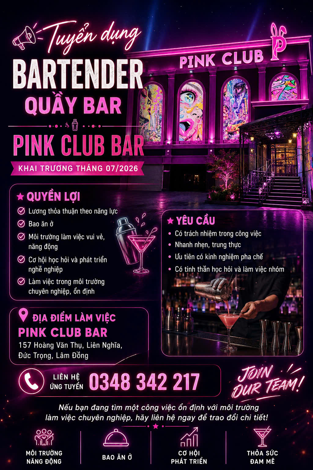 Pink Club Đức Trọng - 157 Hoàng Văn Thụ - Lâm Đồng