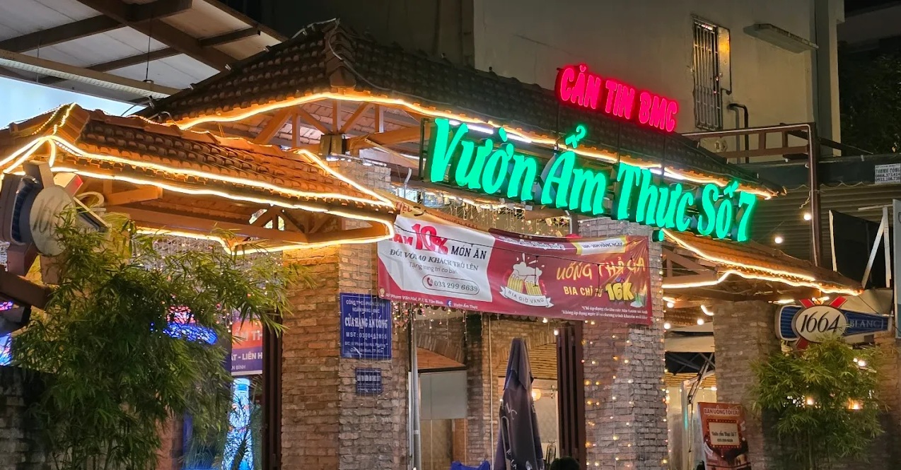 Vườn Ẩm Thực Số 7 - Số 7 Phạm Văn Hai, Quận Tân Bình, TPHCM