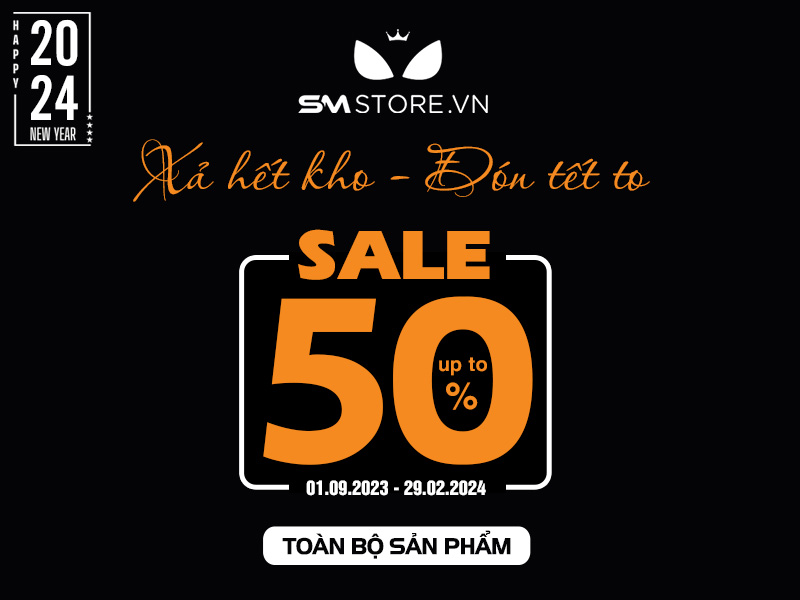 Sale năm mới giảm tới 50%