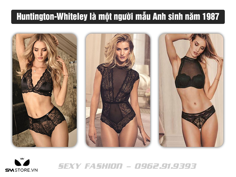 Rosie Huntington-Whiteley mặc nội y trong suốt