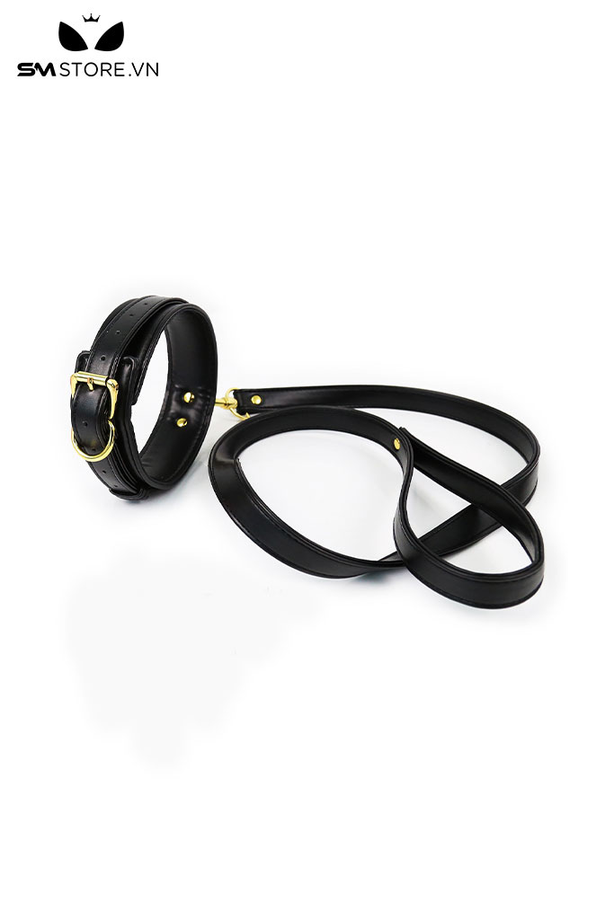 SMT464 - Xích cổ SM chất liệu da PU dài 41cm thiết kế dạng vòng choker