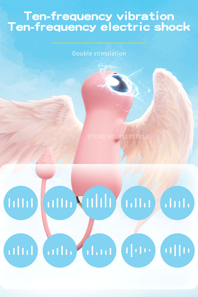 SMT1027 - Trứng rung điểm G ngụy trang con chuột có 10 tần số