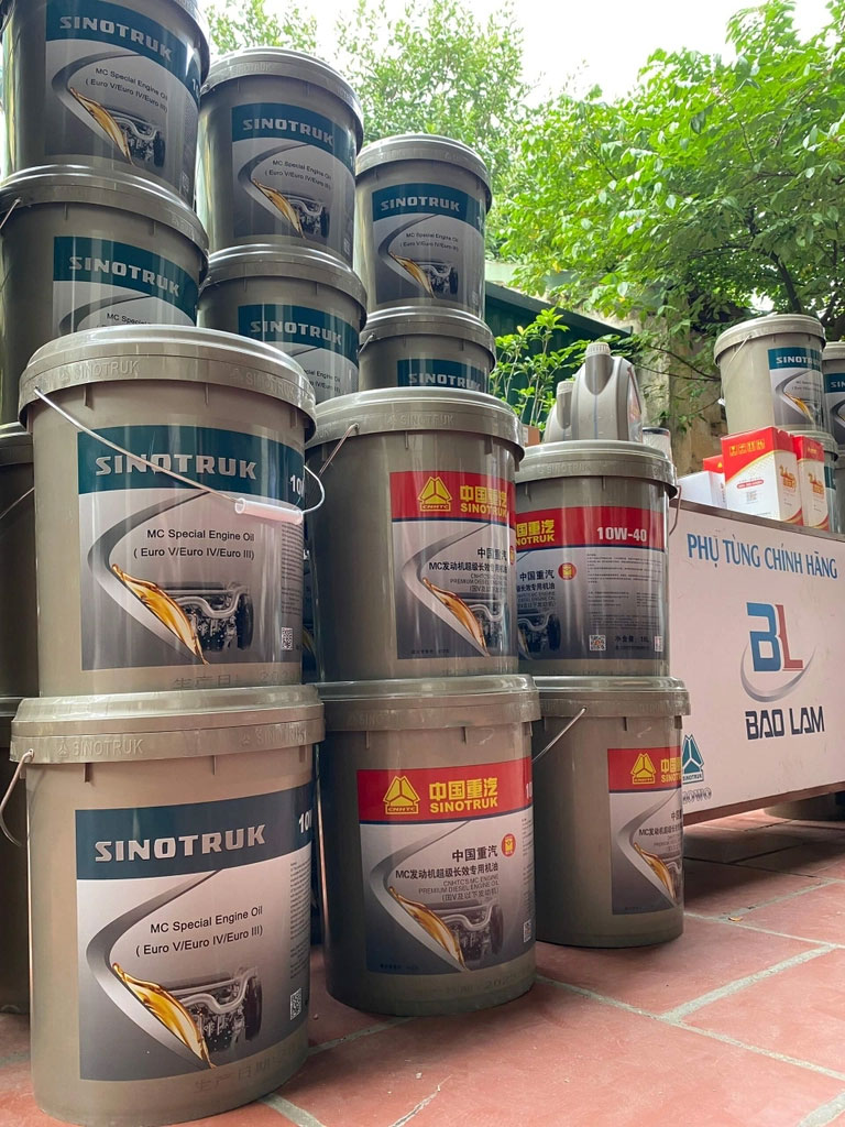 Dầu Man 10W40 Sitrak chính hãng, chất lượng tại Nghệ An | Giao toàn quốc