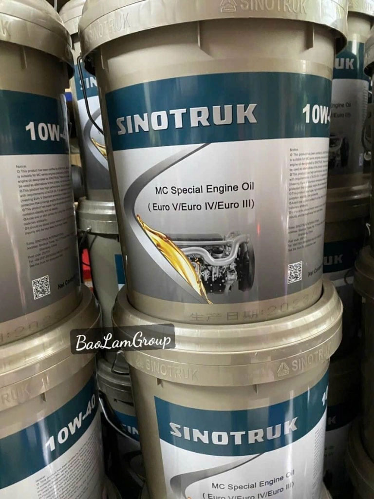 Tổng đại lý cung cấp dầu Man 10W40 Sitrak chính hãng tại Nghệ An | Giá rẻ #1