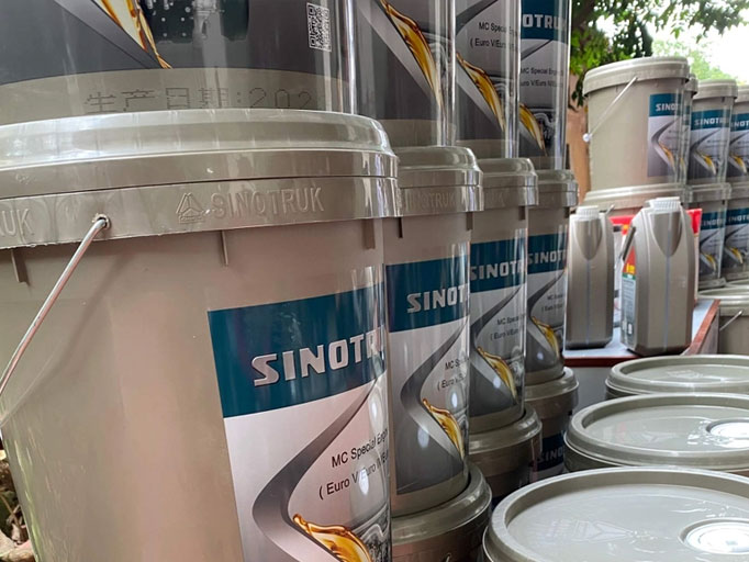 Công ty phân phối dầu Man 10W40 Sitrak cho xe tải ở Thanh Hóa