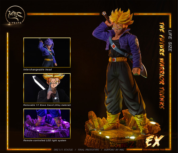 Mô Hình Trunk 1/1 - LX Recast - Figure Dragon Ball