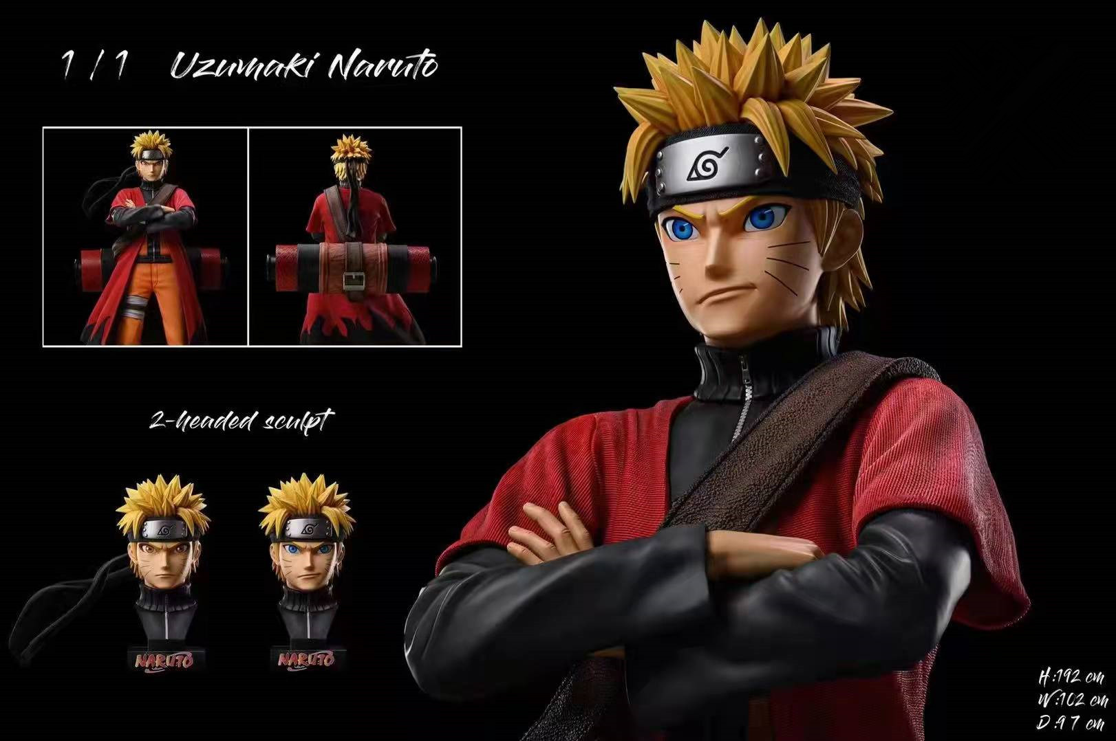 Mô Hình Uzumaki Naruto 1/1 - Figure Naruto