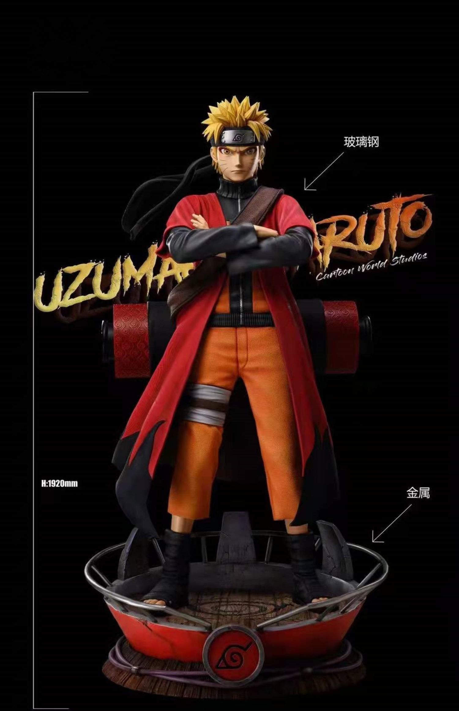 Mô Hình Uzumaki Naruto 1/1 - Figure Naruto