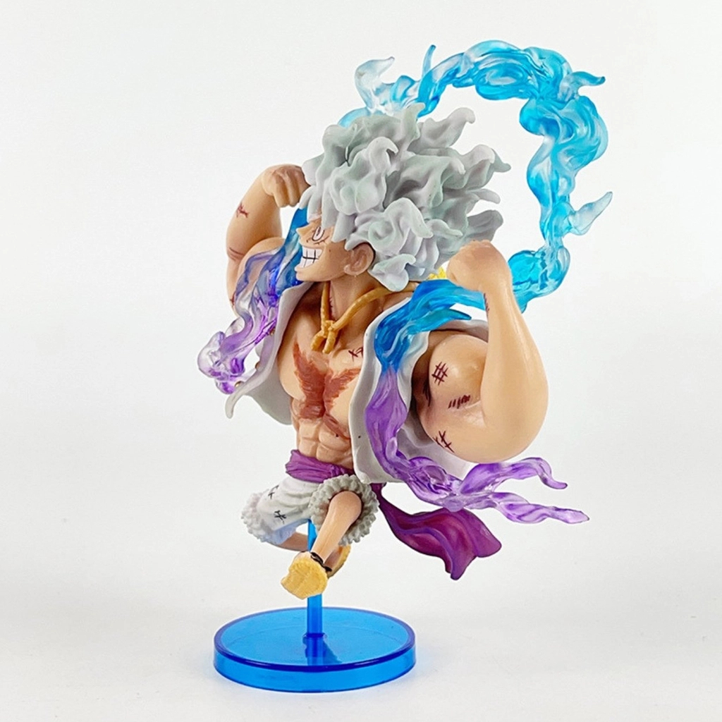 Mô Hình OnePiece Luffy Gear 5 cơ bắp - Cao 14cm - nặng 110gram , Figure OnePiece