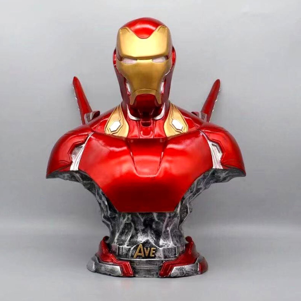 Mô Hình Avenger Tượng Bán thân Ironman MK46 - Cao 38cm - rộng 18cm - nặng 2kg6 - Figure Avenger