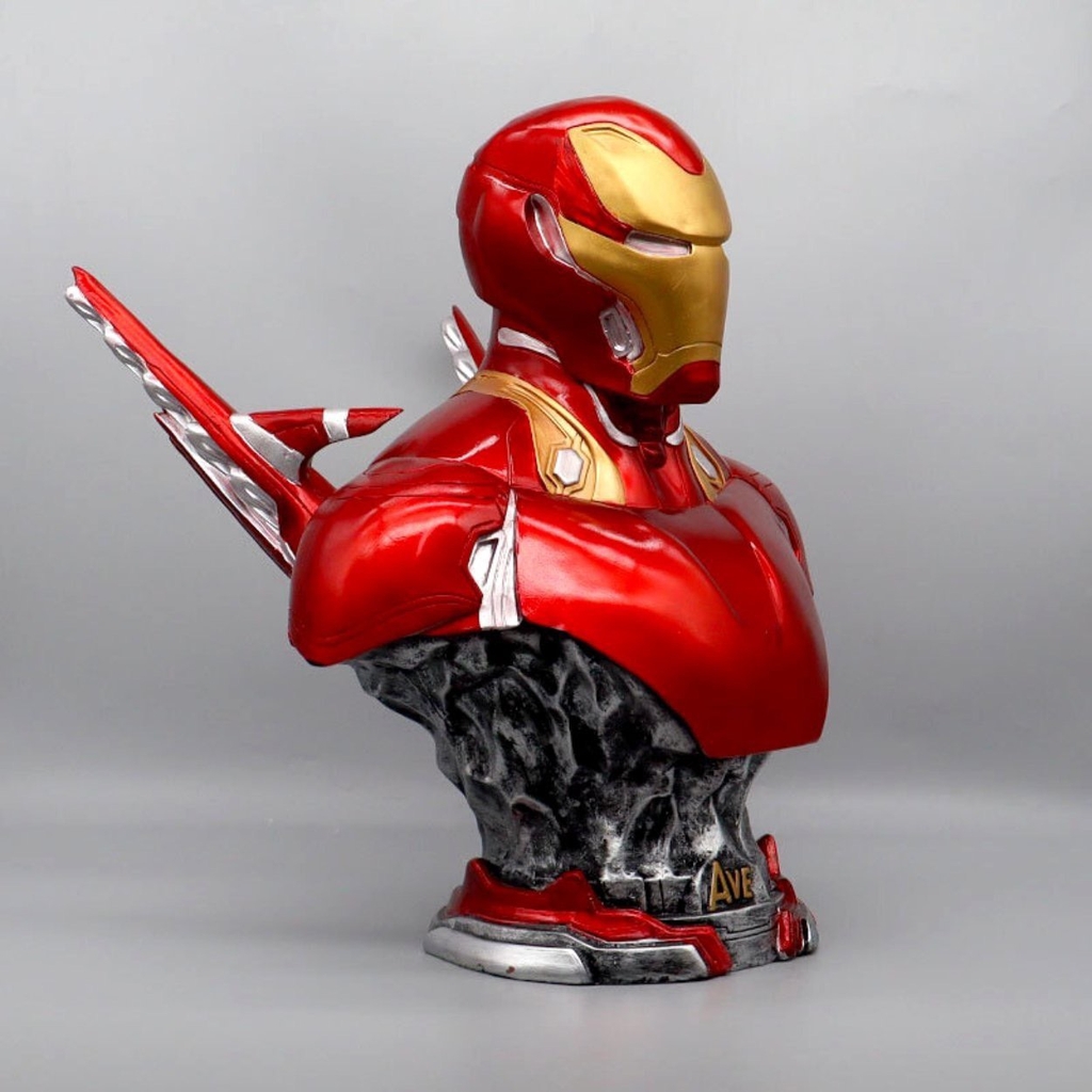 Mô Hình Avenger Tượng Bán thân Ironman MK46 - Cao 38cm - rộng 18cm - nặng 2kg6 - Figure Avenger