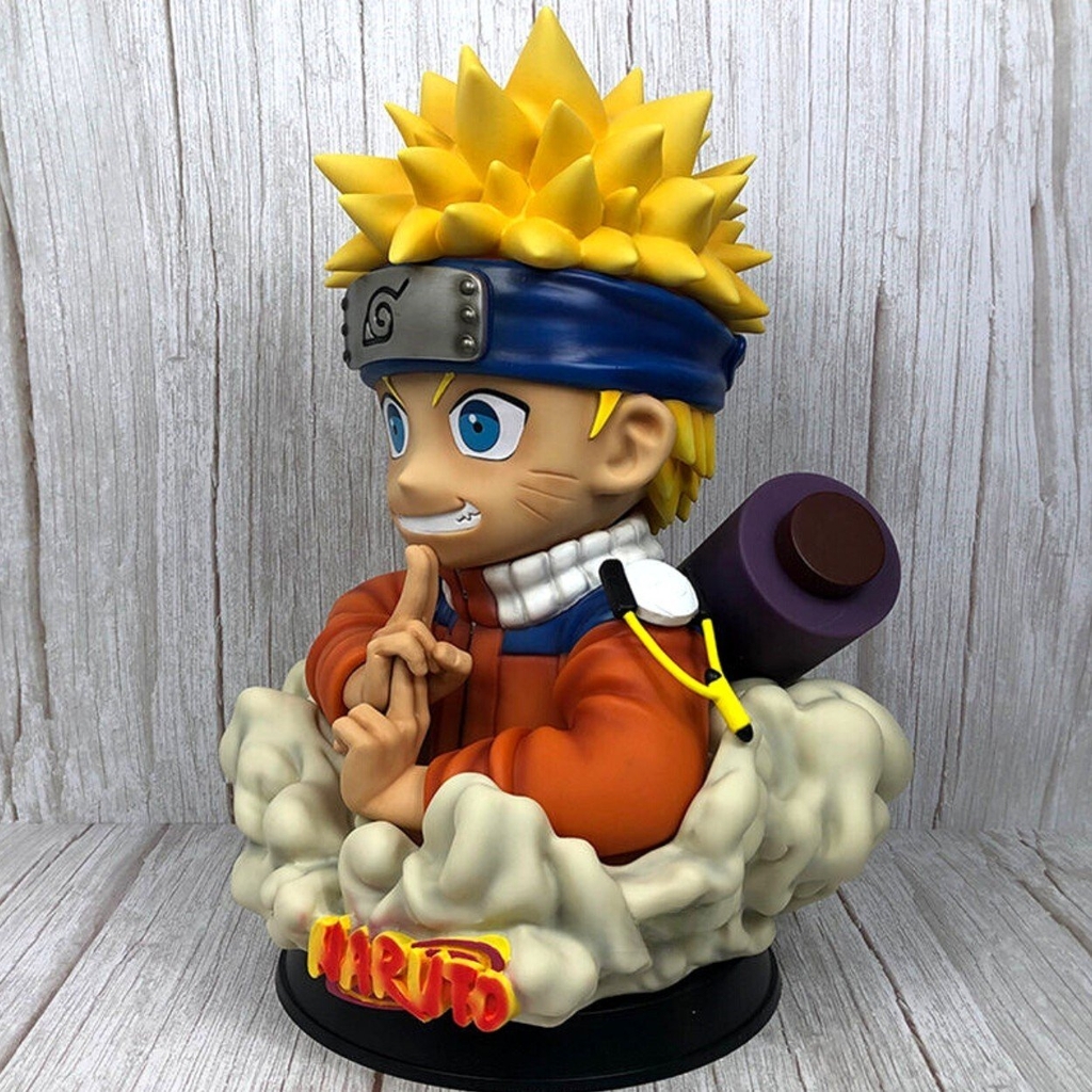 Mô hình Bán thân Naruto tỉ lệ 1:1 - Cao 50cm - rộng 36cm - nặng 5kg - Figure Naruto