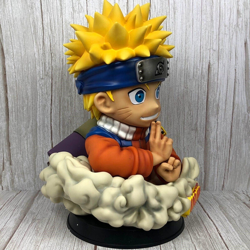 Mô hình Bán thân Naruto tỉ lệ 1:1 - Cao 50cm - rộng 36cm - nặng 5kg - Figure Naruto