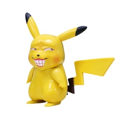 Mô Hình đồ chơi - Pikachu bựa siêu dễ thương - Pokemon - Bộ Pokemon