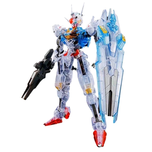 Mô hình GundamXG - Gundam Mechanis aeral ( nhựa Trong ) - Cao 18cm - nặng 150gram + có box  - Figure Gundam