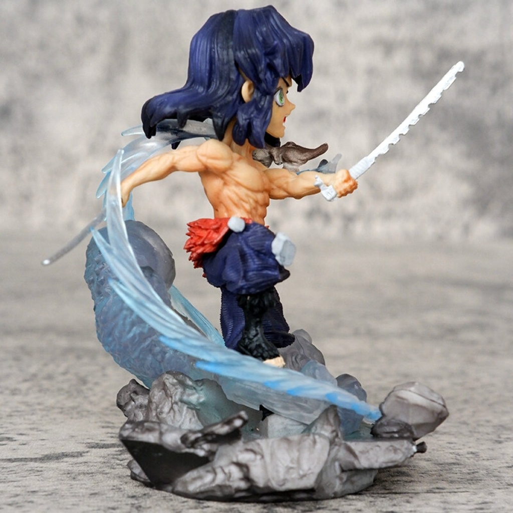 Mô Hình Kimetsu No Yaiba Inosuke chibi - Cao 10cm - nặng 130gram - Figure Thanh gươm diệt quỷ