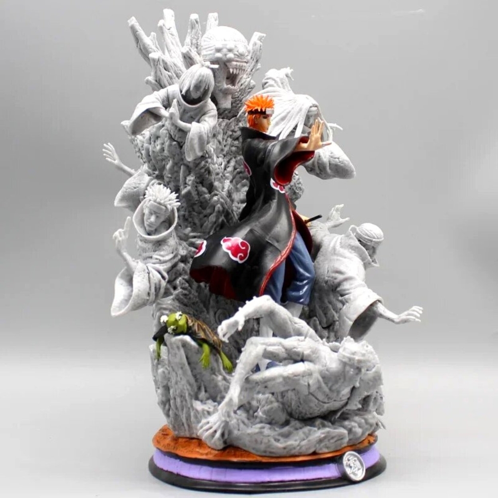 Mô Hình Naruto Pain Akatsuki - Cao 27cm - rộng 18cm - nặng 1kg6 - Figure Naruto - Full Box