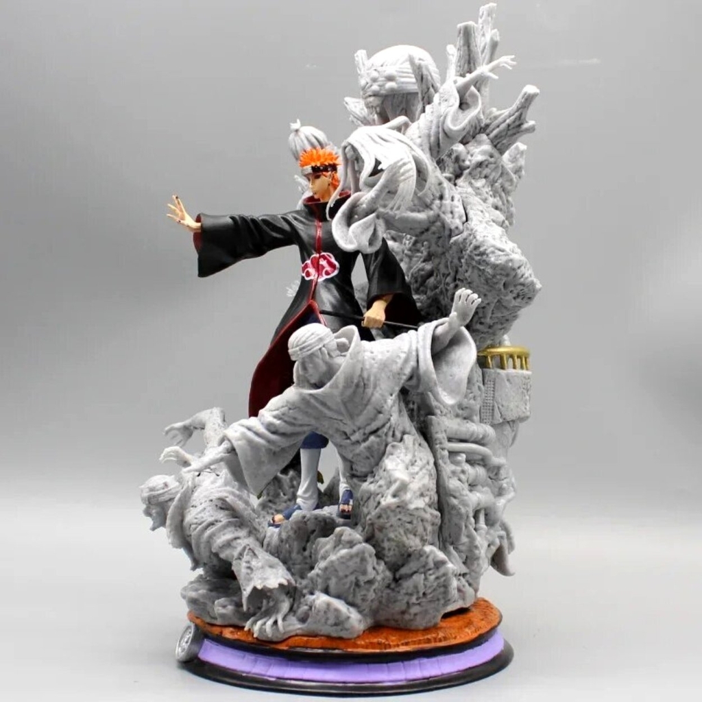 Mô Hình Naruto Pain Akatsuki - Cao 27cm - rộng 18cm - nặng 1kg6 - Figure Naruto - Full Box