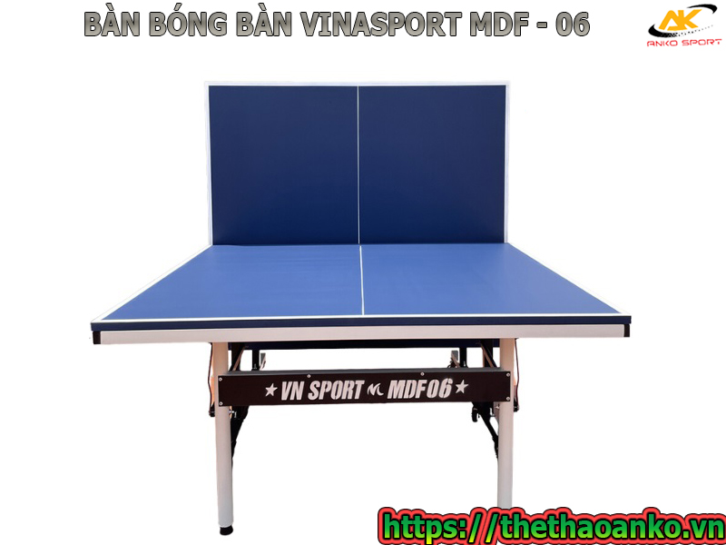 BÀN BÓNG BÀN VINASPORT MDF - 06 25mm