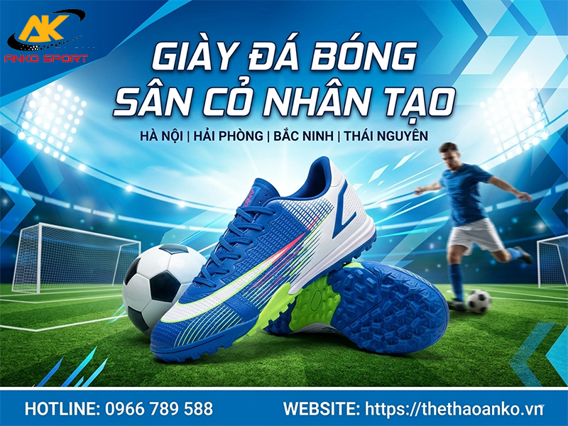 GIÀY ĐÁ BÓNG SÂN CỎ NHÂN TẠO 2026