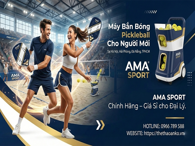 Mua máy bắn bóng pickleball cho người mới