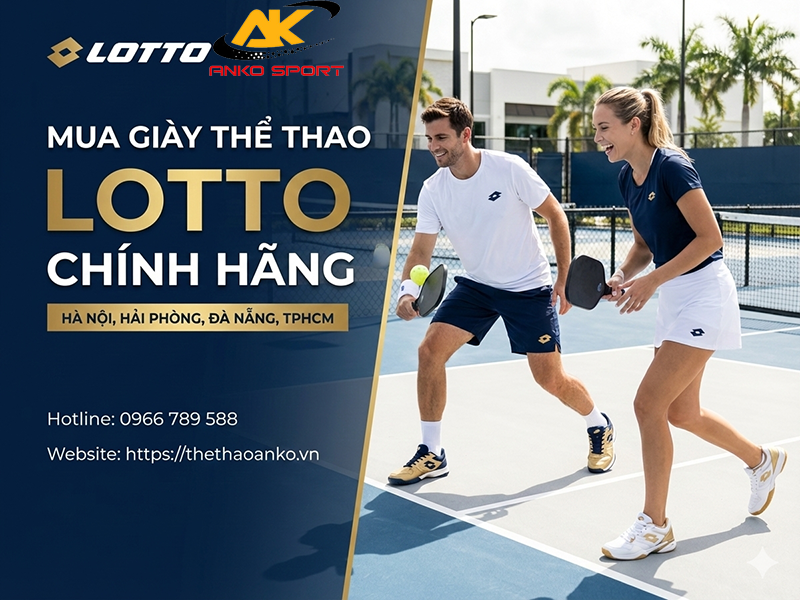 Mua giày thể thao lotto chính hãng