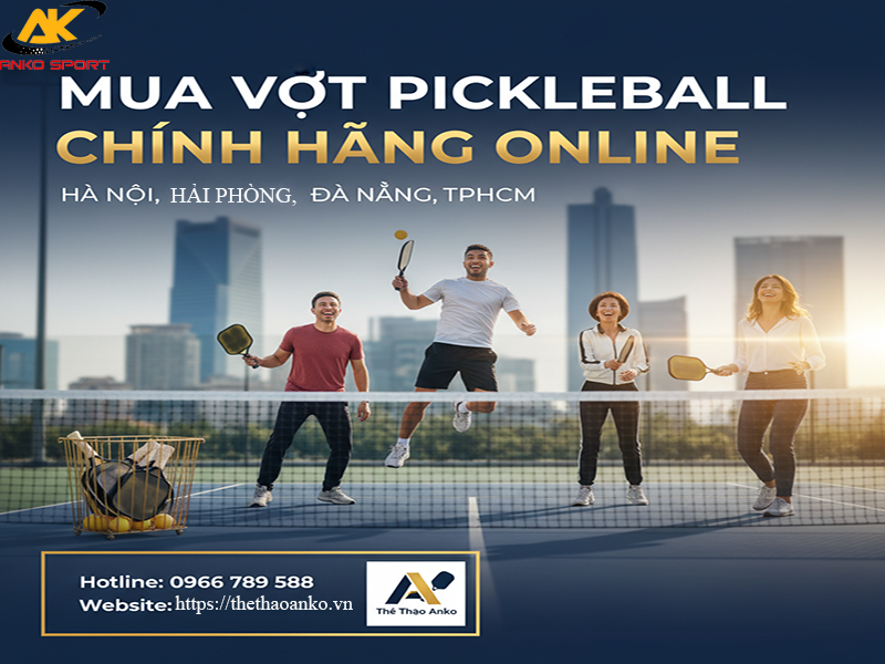 Mua vợt pickleball chính hãng online