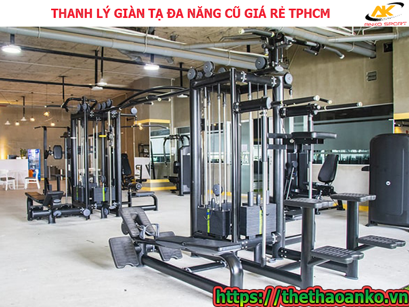 Thanh lý giàn tạ đa năng cũ tại TPHCM