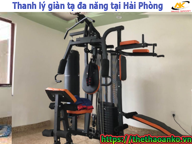 Thanh lý giàn tạ đa năng cũ tại Hải Phòng chất lượng đạt 90%