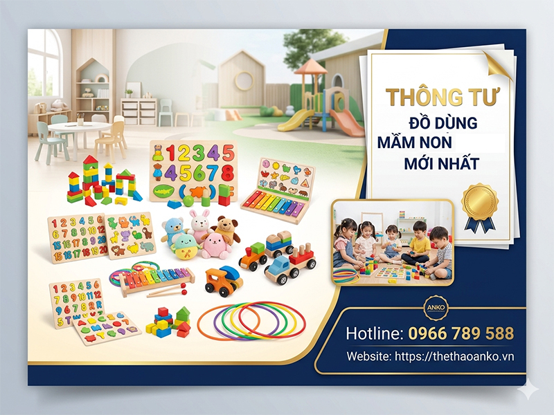 Thông tư đồ dùng đồ chơi mầm non mới nhất