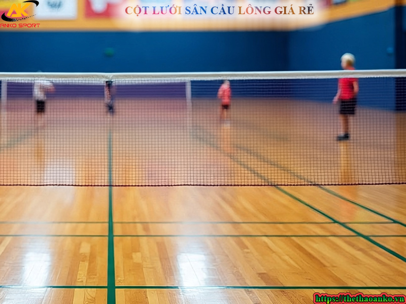 CỘT LƯỚI SÂN CẦU LÔNG