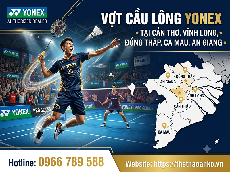 VỢT CẦU LÔNG YONEX TẠI VIỆT NAM 5
