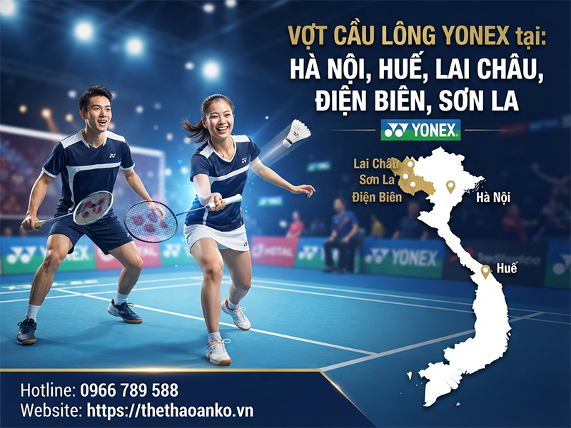VỢT CẦU LÔNG YONEX TẠI VIỆT NAM 6