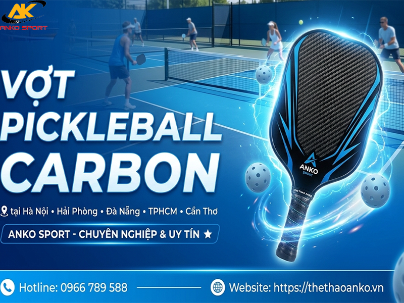 VỢT PICKLEBALL CARBON CHÍNH HÃNG GIÁ RẺ