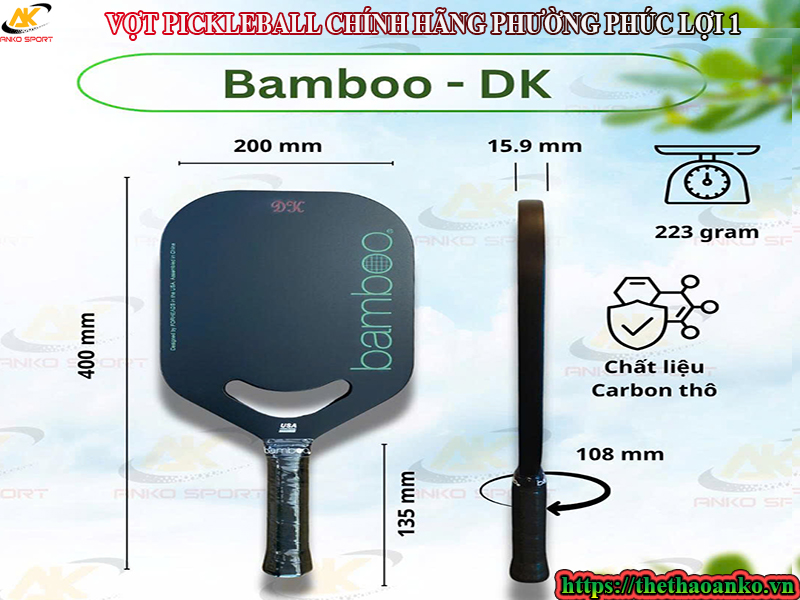 VỢT PICKLEBALL CHÍNH HÃNG PHƯỜNG PHÚC LỢI 1