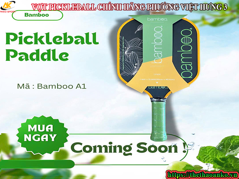 VỢT PICKLEBALL CHÍNH HÃNG PHƯỜNG VIỆT HƯNG 3