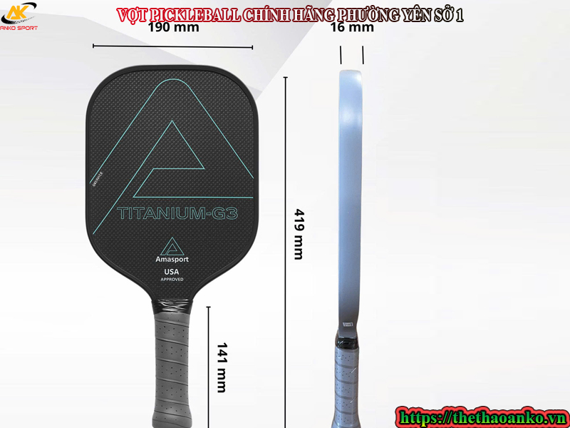 VỢT PICKLEBALL CHÍNH HÃNG PHƯỜNG YÊN SỞ 1