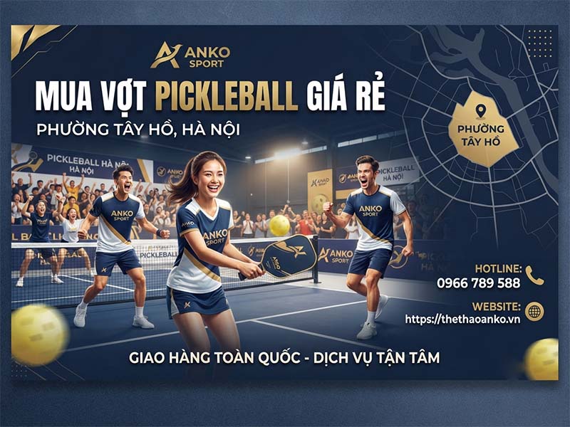 Vợt pickleball giá rẻ Phường Tây Hồ