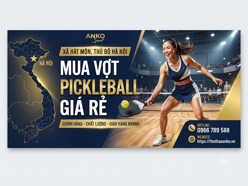 Vợt pickleball giá rẻ Xã Hát Môn