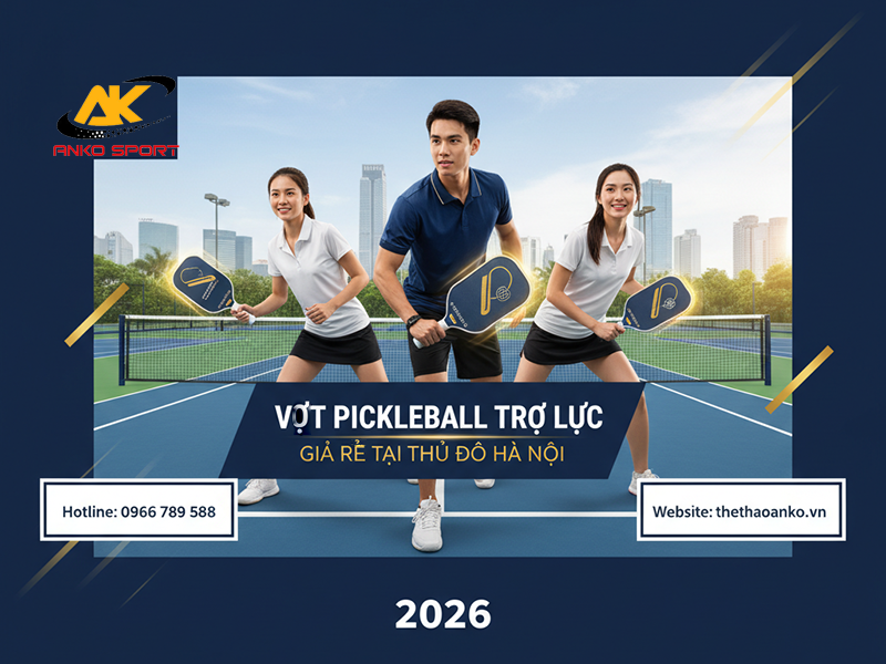 VỢT PICKLEBALL TRỢ LỰC GIÁ RẺ TẠI HÀ NỘI