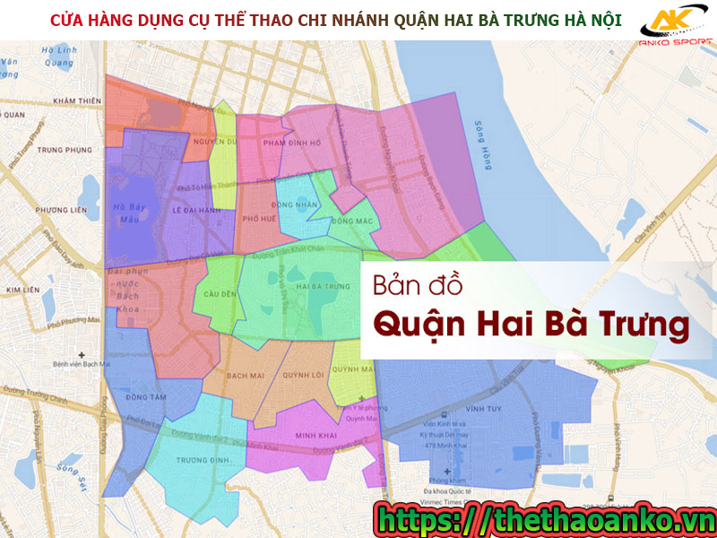 Cửa hàng dụng cụ thể thao chi nhánh Quận Hai Bà Trưng