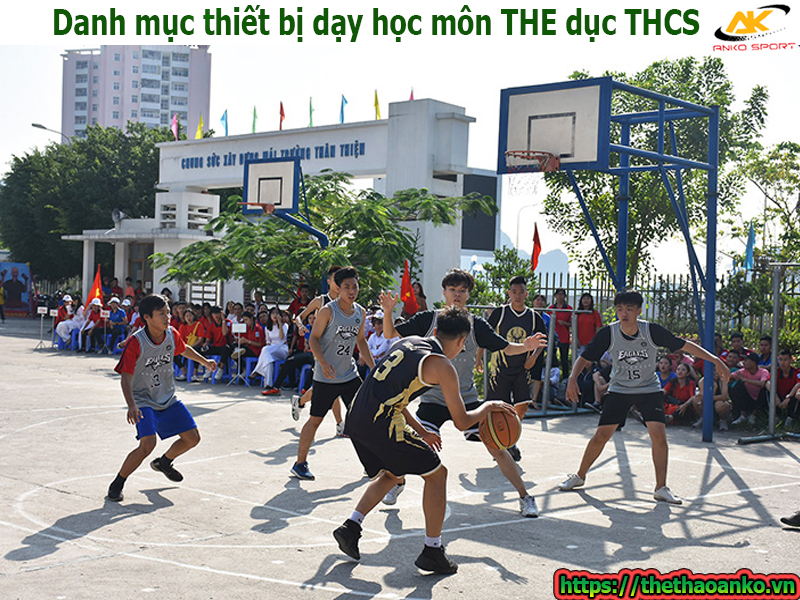 Danh mục thiết bị dạy học môn THE dục THCS