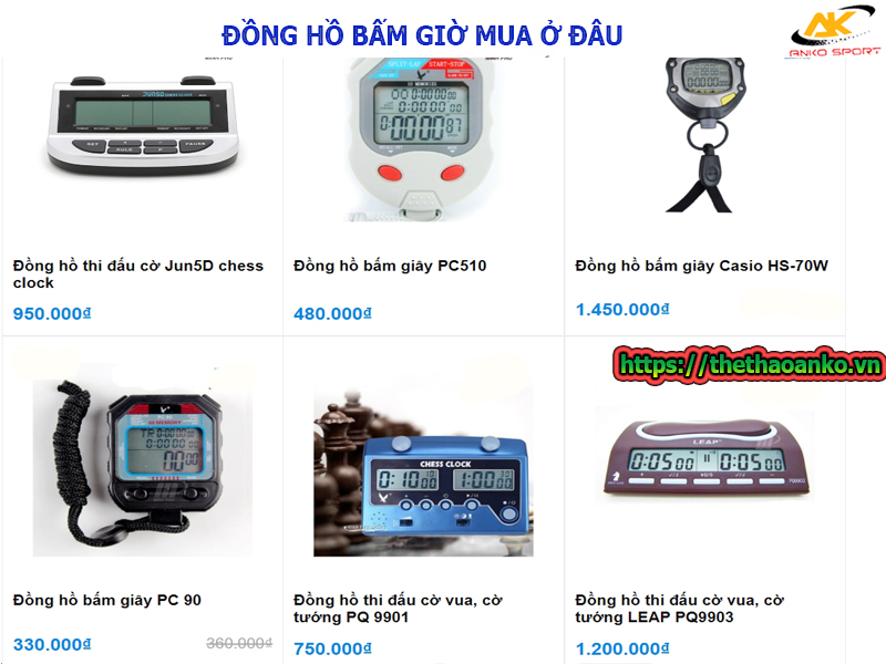 Đồng hồ bấm giờ Mua ở đấu giá rẻ tại Quận Hà Đông, Hà Nội
