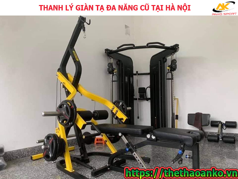 Thanh lý giàn tạ đa năng cũ tại Hà Nội