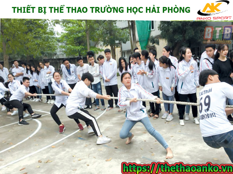 Thiết bị thể thao trường học giá rẻ tại Hải Phòng