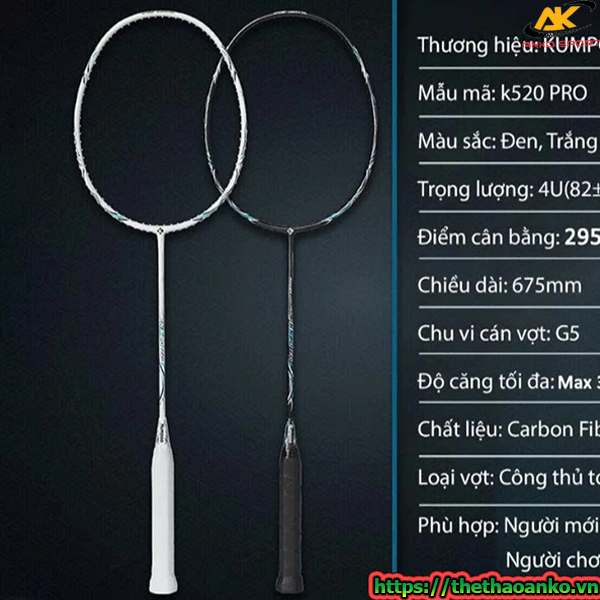 vot-cau-long-kumpoo-k520-pro