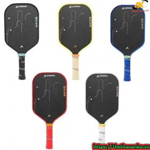 Vợt Pickleball Kaiwin WAVE 16mm (230Gr)