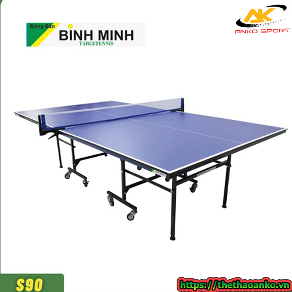 Bàn bóng bàn gấp gọn Bình Minh S90