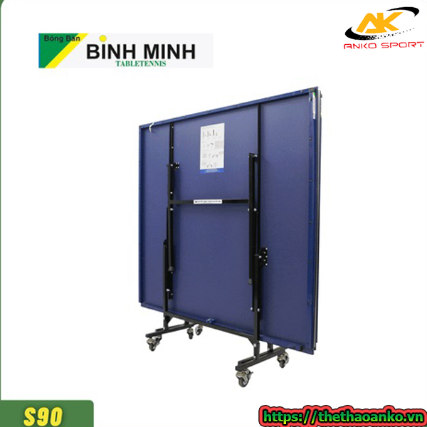 Bàn bóng bàn gấp gọn Bình Minh S90